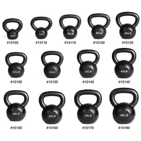 York Barbell Hercules Cast Iron Kettlebell Sets