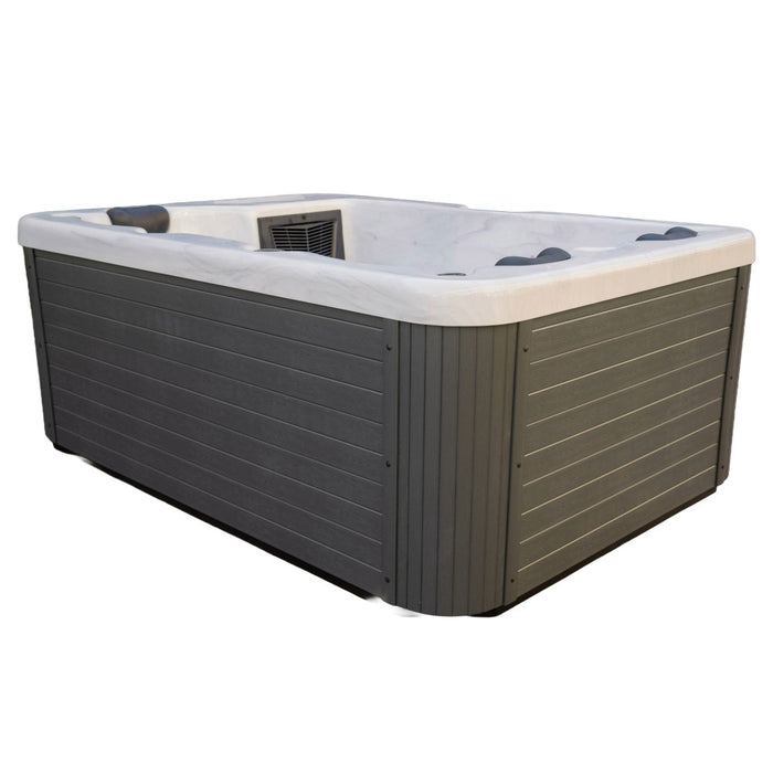 Luxury Spas Allure 3-person hybrid hot tub LED lighting