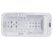 Luxury Spas Lacey 1-person hybrid hot tub waterfall jet