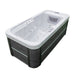 Luxury Spas Lacey 1-person plug and play hot tub angle view