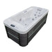 Luxury Spas Lacey 1-person plug and play hot tub front view