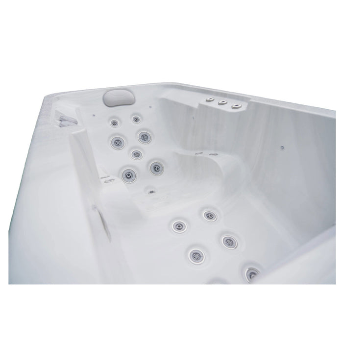 Luxury Spas Lacey 1-person hot tub hydrotherapy jets