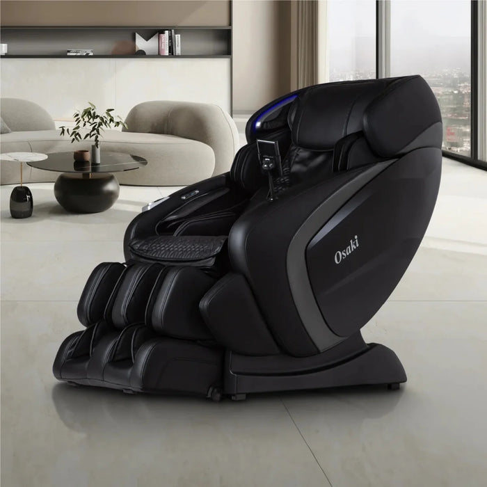 Osaki AI 3D Envy – 3D Massage Mechanism & SL massage chair upright in living-room setting