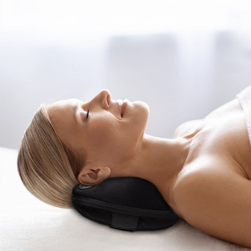 AmaMedic AM-23 Shiatsu Massage Pillow Portable Massager — side angle