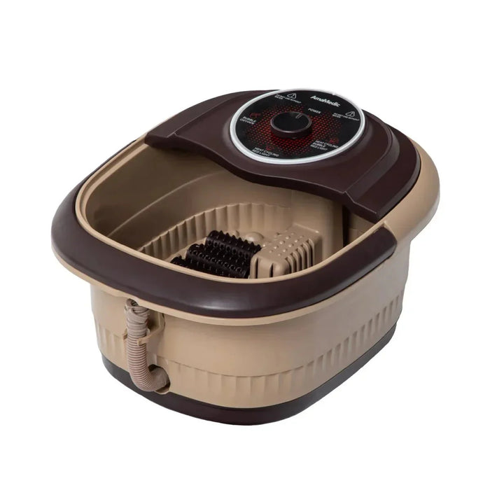 AmaMedic AM-528D Foot Soaking Spa Portable Massager — in-use lifestyle shot