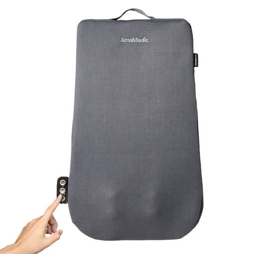 AmaMedic AM10027 Back Massage Pad Portable Massager — side angle