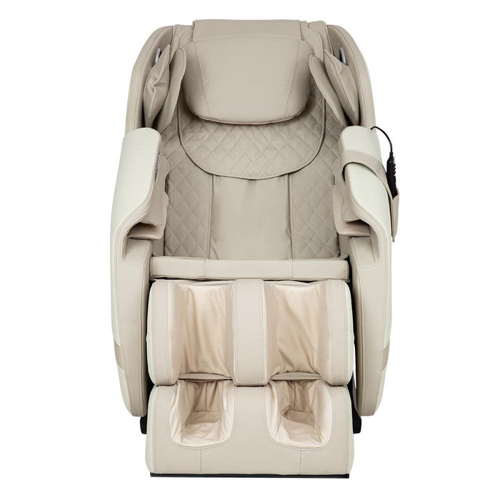 AmaMedic Q7 – Zero Gravity Recline & Lumbar Heat Therapy headrest and shoulder air-compression detail