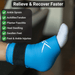 Icebound Essentials Frost Fit Ankle Ice Sleeve — interior insulation