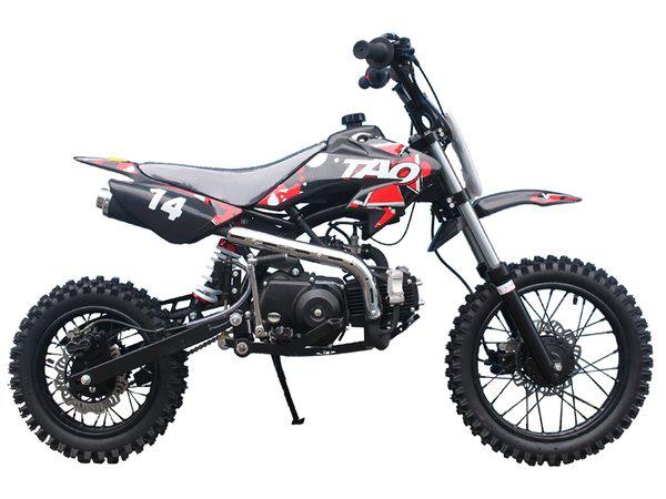 Tao Motor Deluxe DB14 110cc Dirt/Pit Bike-Semi Automatic 28-inch seat height NOT STREET LEGAL