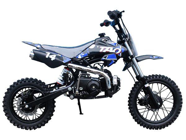 Tao Motor Deluxe DB14 110cc Dirt/Pit Bike-Semi Automatic 28-inch seat height NOT STREET LEGAL