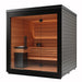 Auroom Mira L Outdoor Modular Cabin, DIY Sauna Kit, Black