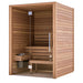Auroom Cala Glass DIY, Thermo-Aspen, Indoor Sauna Kit, Up to 4 Persons