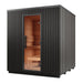 Auroom Garda Outdoor Sauna Cabin Outdoor Modular - GAR-BLACK-90X90R-L - image 2