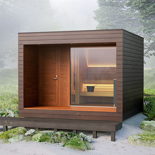 Auroom Natura Outdoor Modular Sauna Cabin, Up to 5 Persons - image 4