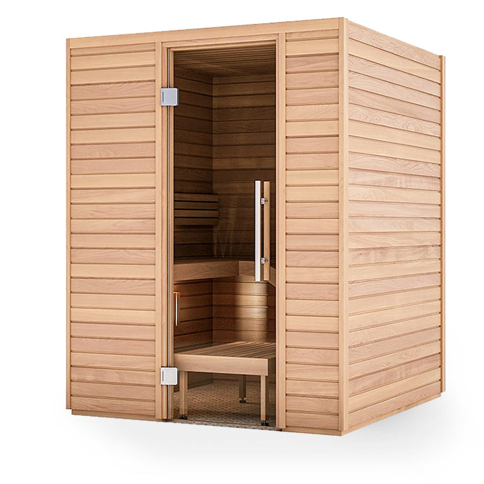Auroom Baia DIY, Thermo-Aspen, Indoor Sauna Kit, Up to 2 Persons