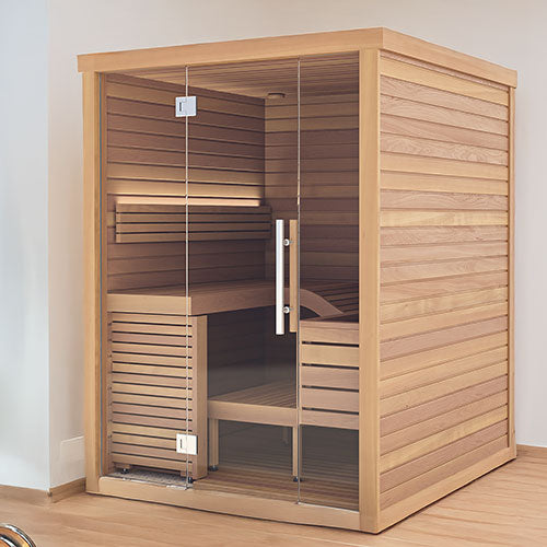 Auroom Baia Glass DIY, Thermo-Aspen, Indoor Sauna Kit, Up to 2 Persons - image 3