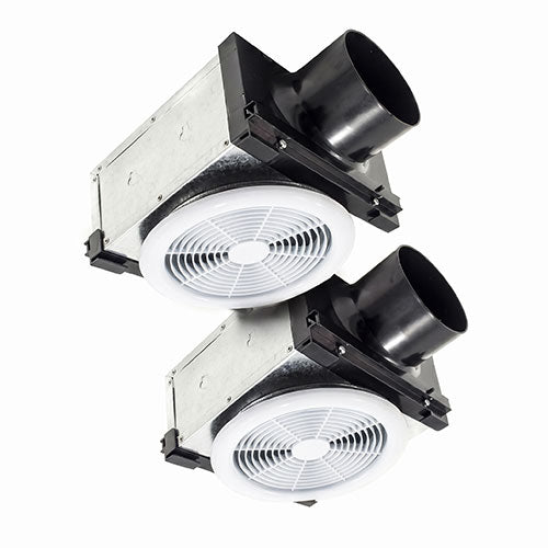 Bathology Atmospheric 320 Dual Vent Bath Fan w/ Optional Lighting