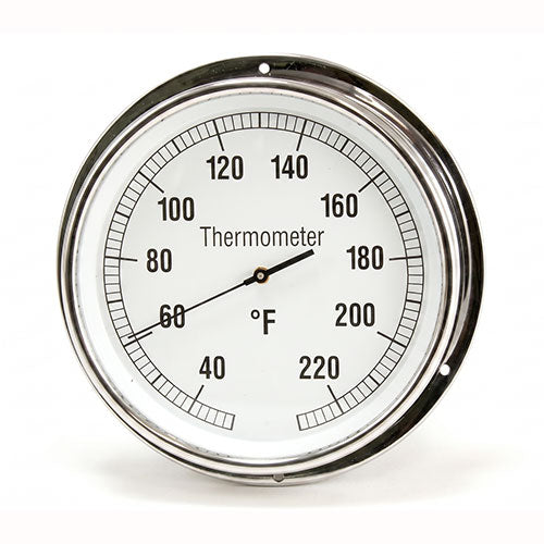 Bathology PreciseTemp 410 Commercial Sauna Room Thermometer, Metal