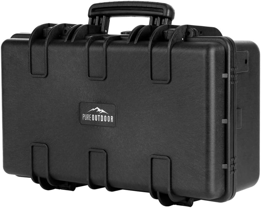 Therasage TherAir hard travel case, black view