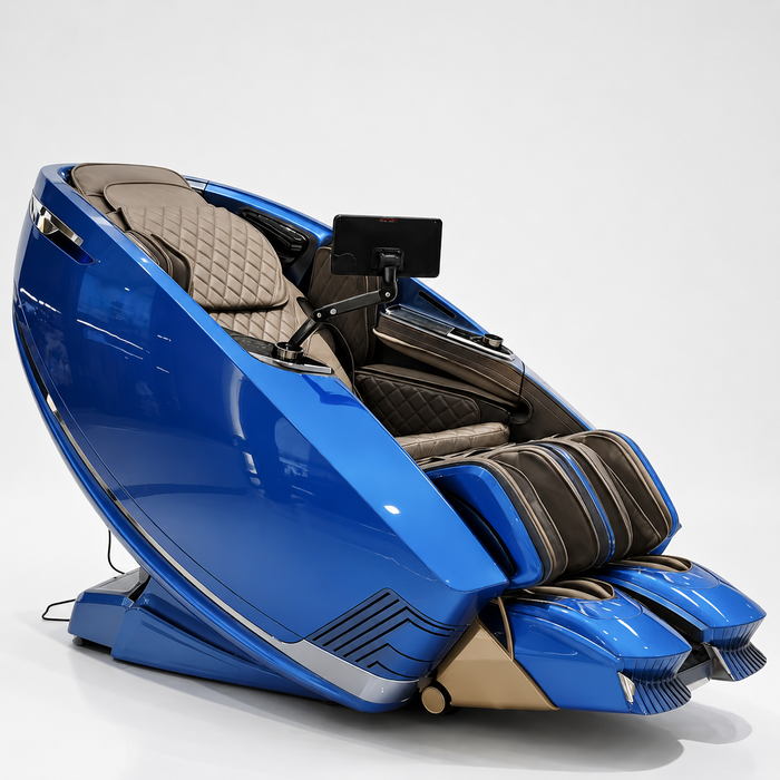 360 Massage Auren 4D recovery massage chair in Blue