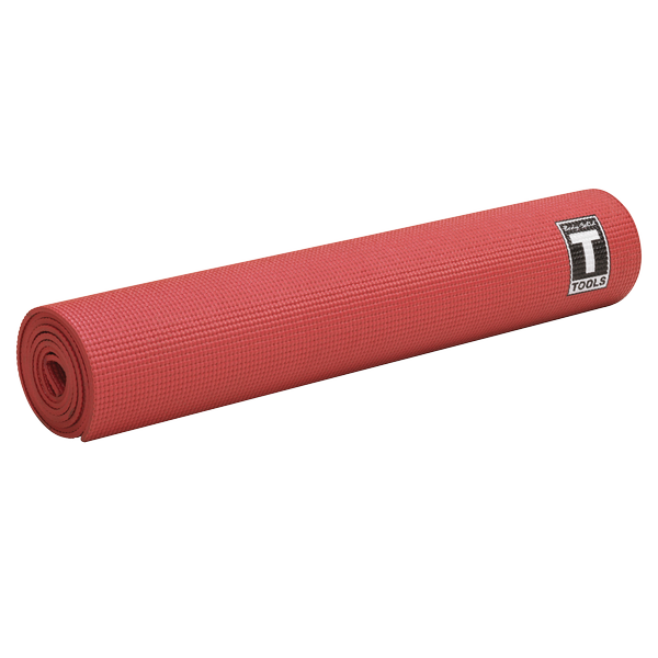 Body Solid 5mm Red Tools Yoga Mat - BSTYM5