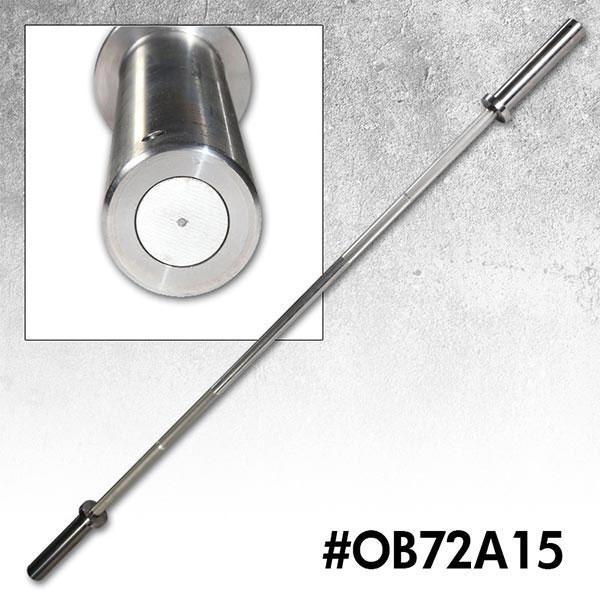 Body Solid 6' Lightweight Aluminum Bar - OB72A15 — Peak Flow Fitness