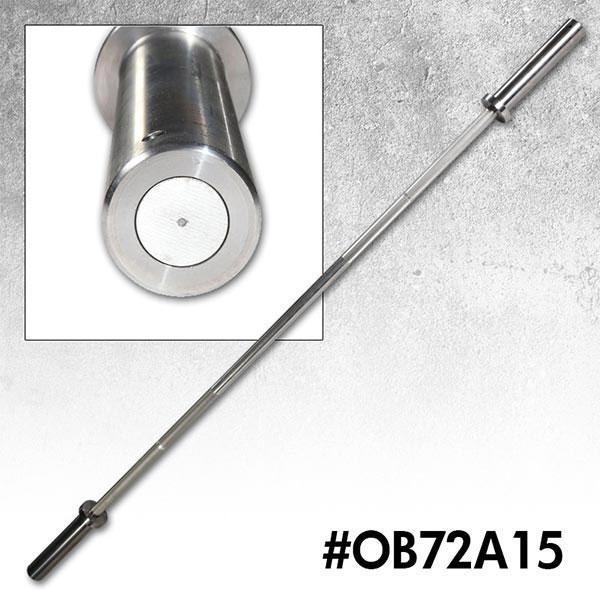 Body Solid 6' Lightweight Aluminum Bar - OB72A15