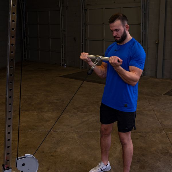 Body Solid Aluminum Revolving Straight Bar - MB022A