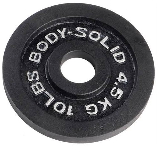 Body Solid Black Cast Olympic Weight Plates - OPB