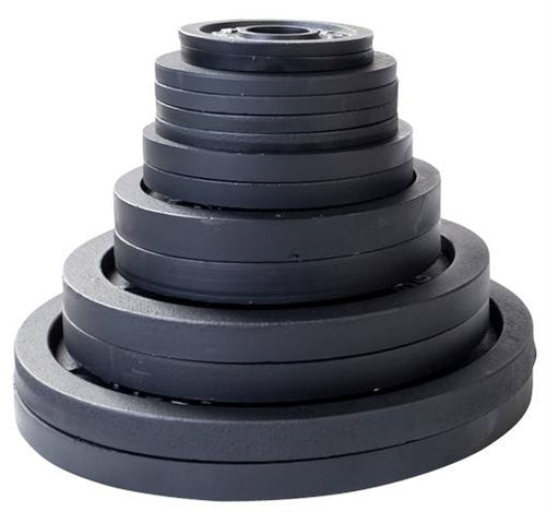 Body Solid Black Cast Olympic Weight Plates - OPB