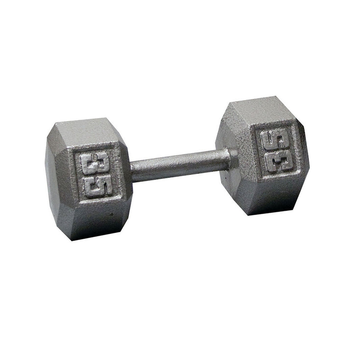 Body Solid Cast Iron Hex Dumbbells, from 3 to 100 lb. - SDX