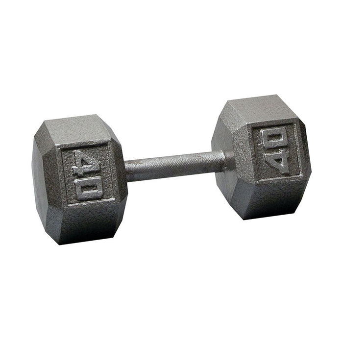 Body Solid Cast Iron Hex Dumbbells, from 3 to 100 lb. - SDX