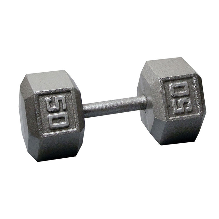 Body Solid Cast Iron Hex Dumbbells, from 3 to 100 lb. - SDX