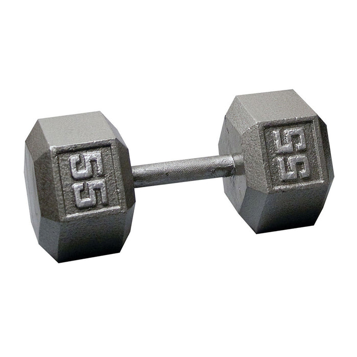 Body Solid Cast Iron Hex Dumbbells, from 3 to 100 lb. - SDX