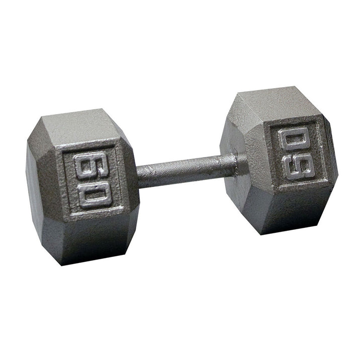 Body Solid Cast Iron Hex Dumbbells, from 3 to 100 lb. - SDX