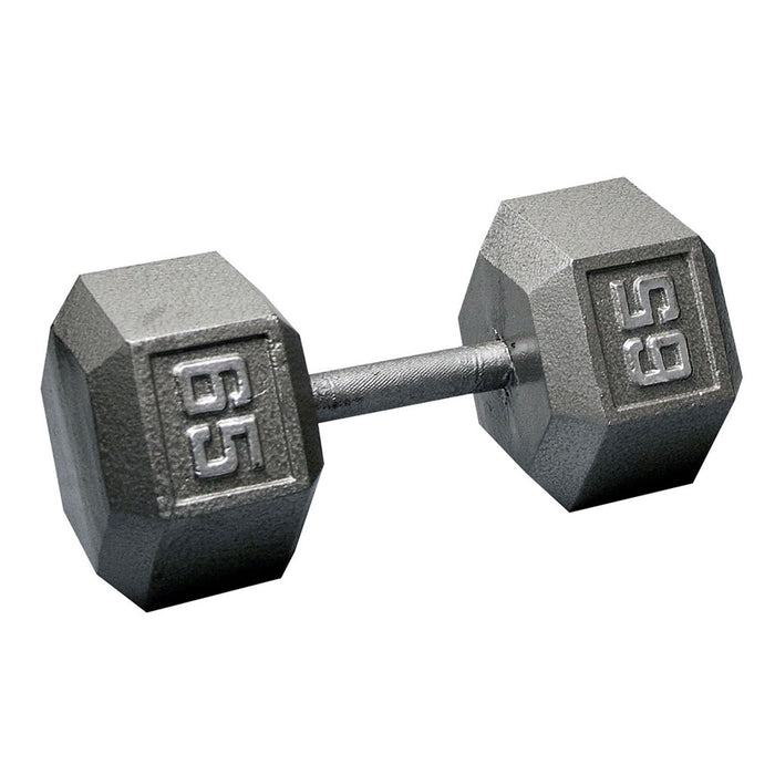 Body Solid Cast Iron Hex Dumbbells, from 3 to 100 lb. - SDX