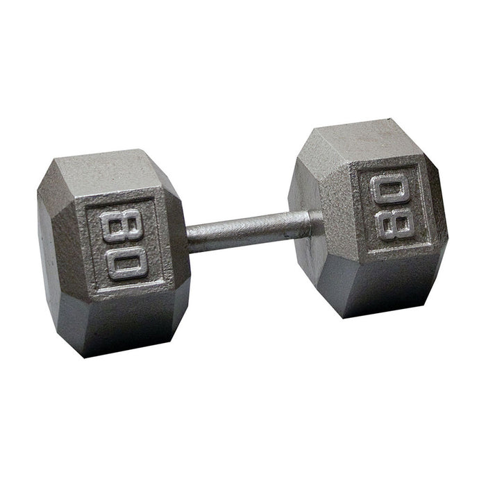 Body Solid Cast Iron Hex Dumbbells, from 3 to 100 lb. - SDX