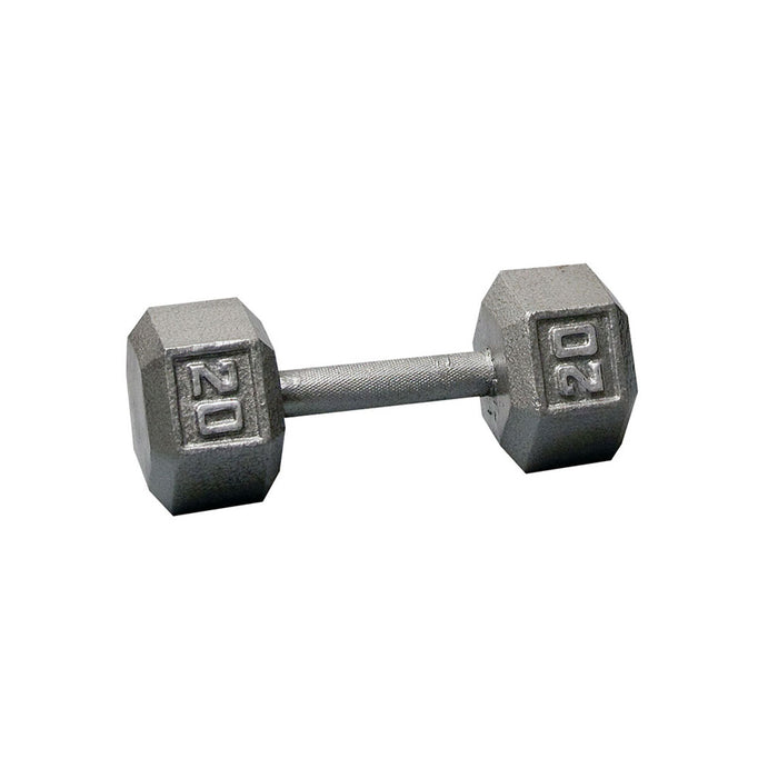 Body Solid Cast Iron Hex Dumbbells, from 3 to 100 lb. - SDX