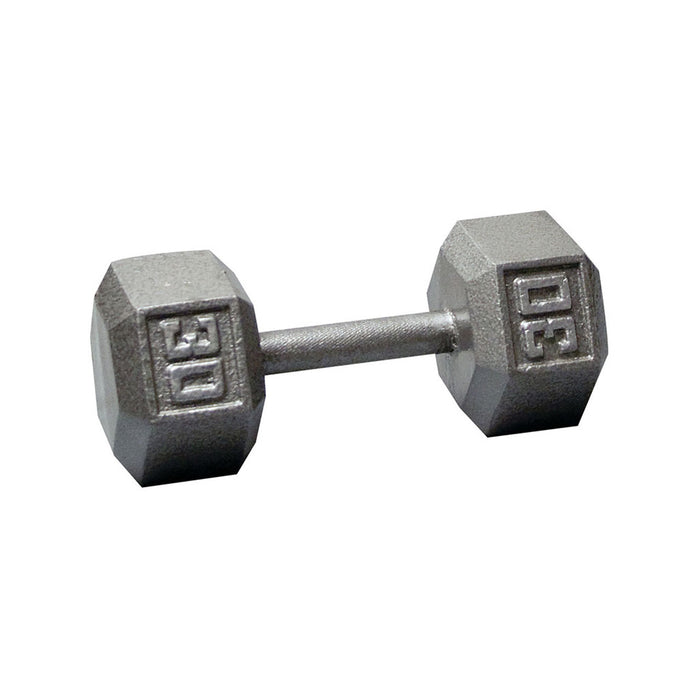 Body Solid Cast Iron Hex Dumbbells, from 3 to 100 lb. - SDX