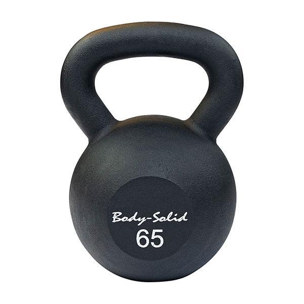 Body Solid Cast Powder Coated Kettlebells 5-100 lbs - KBR