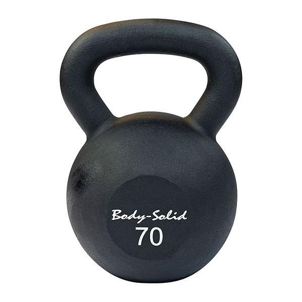 Body Solid Cast Powder Coated Kettlebells 5-100 lbs - KBR