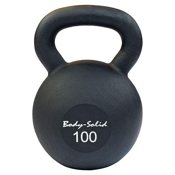 Body Solid Cast Powder Coated Kettlebells 5-100 lbs - KBR