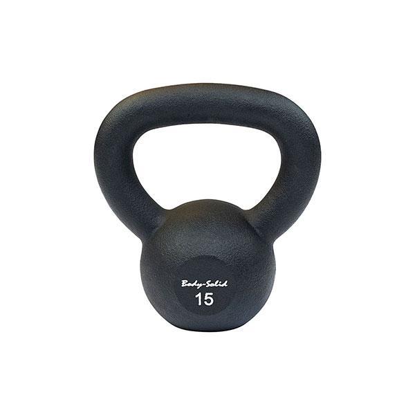 Body Solid Cast Powder Coated Kettlebells 5-100 lbs - KBR