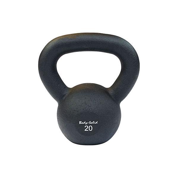 Body Solid Cast Powder Coated Kettlebells 5-100 lbs - KBR