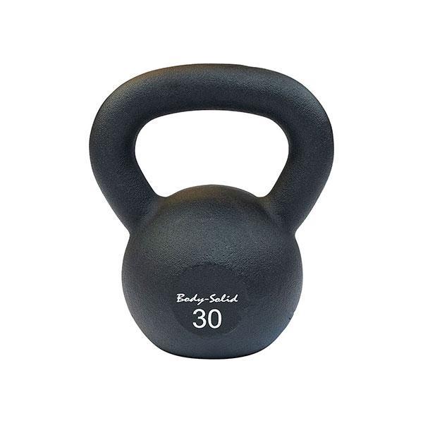 Body Solid Cast Powder Coated Kettlebells 5-100 lbs - KBR