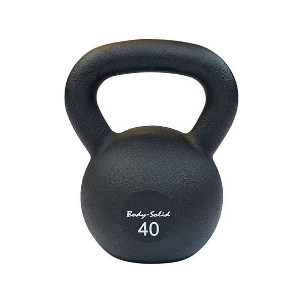 Body Solid Cast Powder Coated Kettlebells 5-100 lbs - KBR