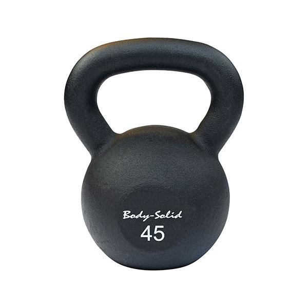 Body Solid Cast Powder Coated Kettlebells 5-100 lbs - KBR