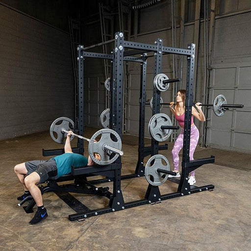 Body Solid Commercial Double Half Rack - Spr500Dbl Exercise Equipment