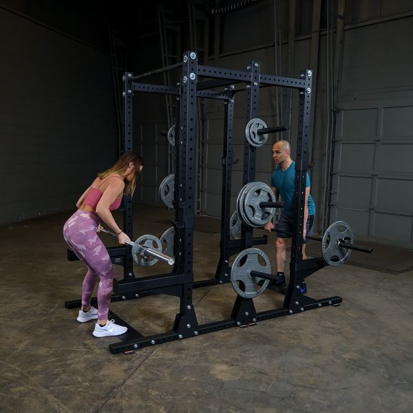 Body Solid Commercial Double Half Rack - Spr500Dbl Exercise Equipment