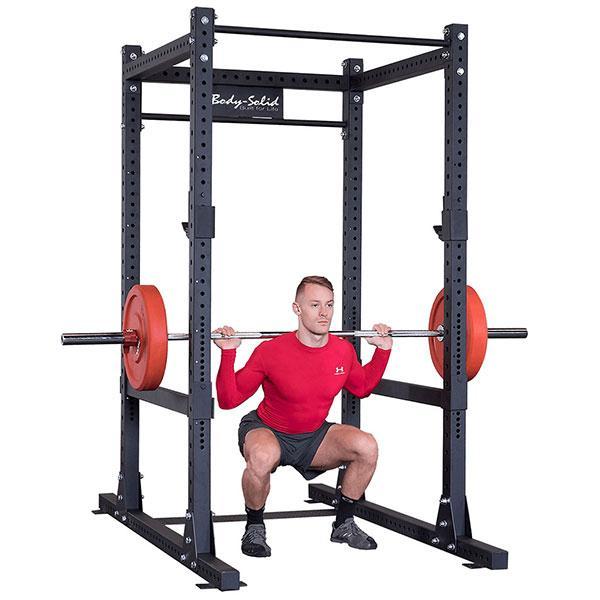 Body Solid Commercial Power Rack - Spr1000 Exercise Equipment